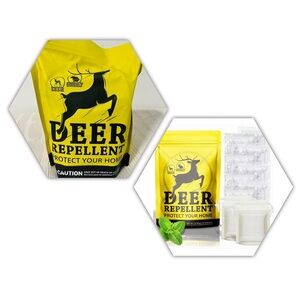 Eviicct Deed & Rabbit Repellent 10 Pouches Enclosed Deer Deterrent Keep Away New